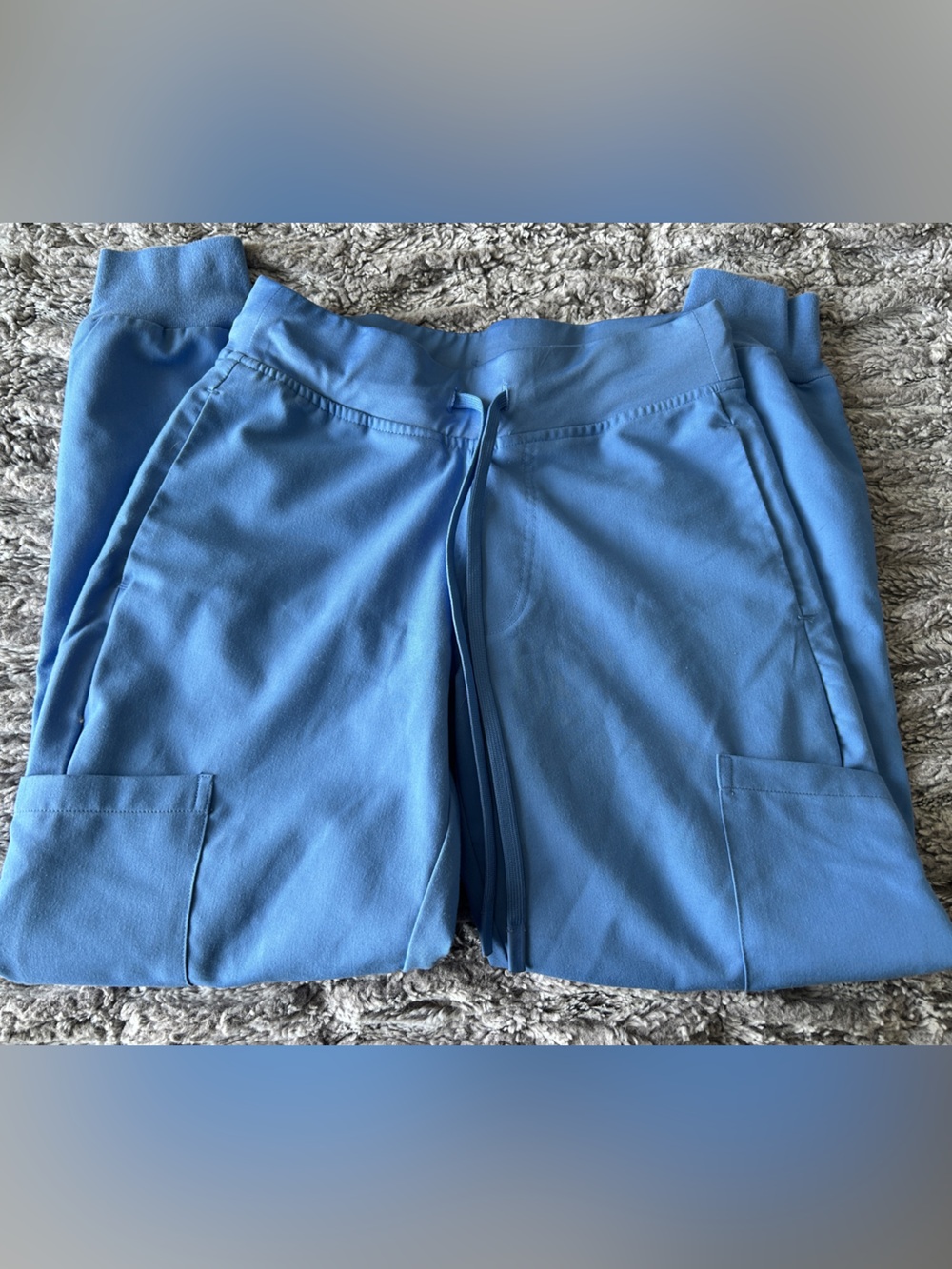 Mandala Ceil Blue Scrub Joggers